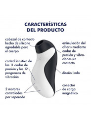 SATISFYER - STIMOLATORE ORCA AIR PULSE + VIBRAZIONE