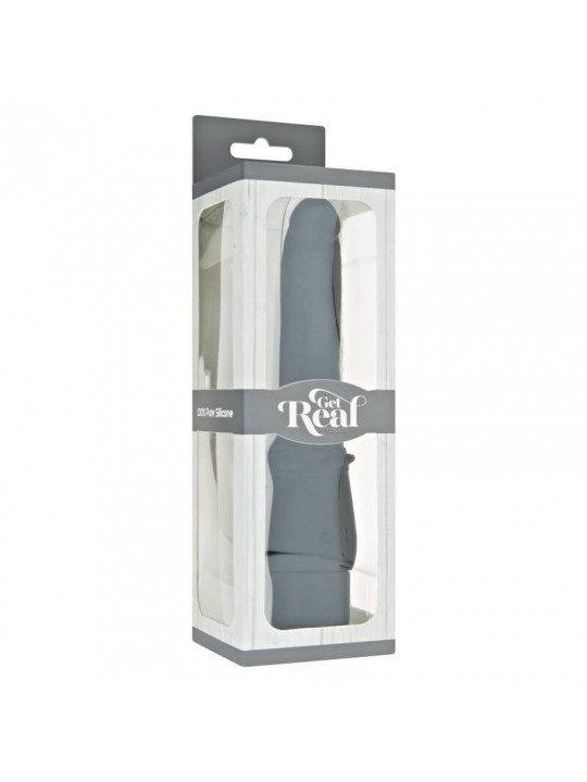 GET REAL - VIBRATORE LISCIO CLASSICO NERO