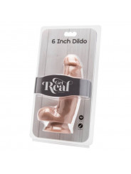 GET REAL - DILDO 12 CM CON PALLE DI PELLE