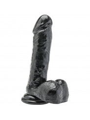 GET REAL - DILDO 18 CM CON SFERE NERO