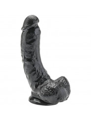 GET REAL - DILDO 20,5 CM CON SFERE NERO