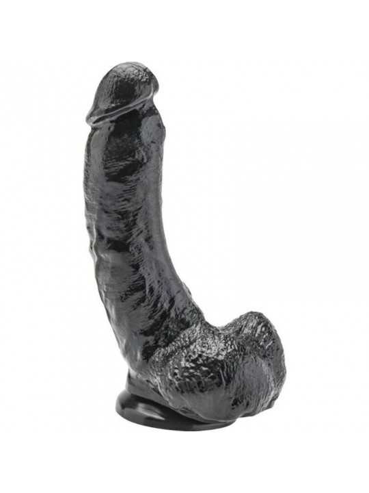 GET REAL - DILDO 20,5 CM CON SFERE NERO