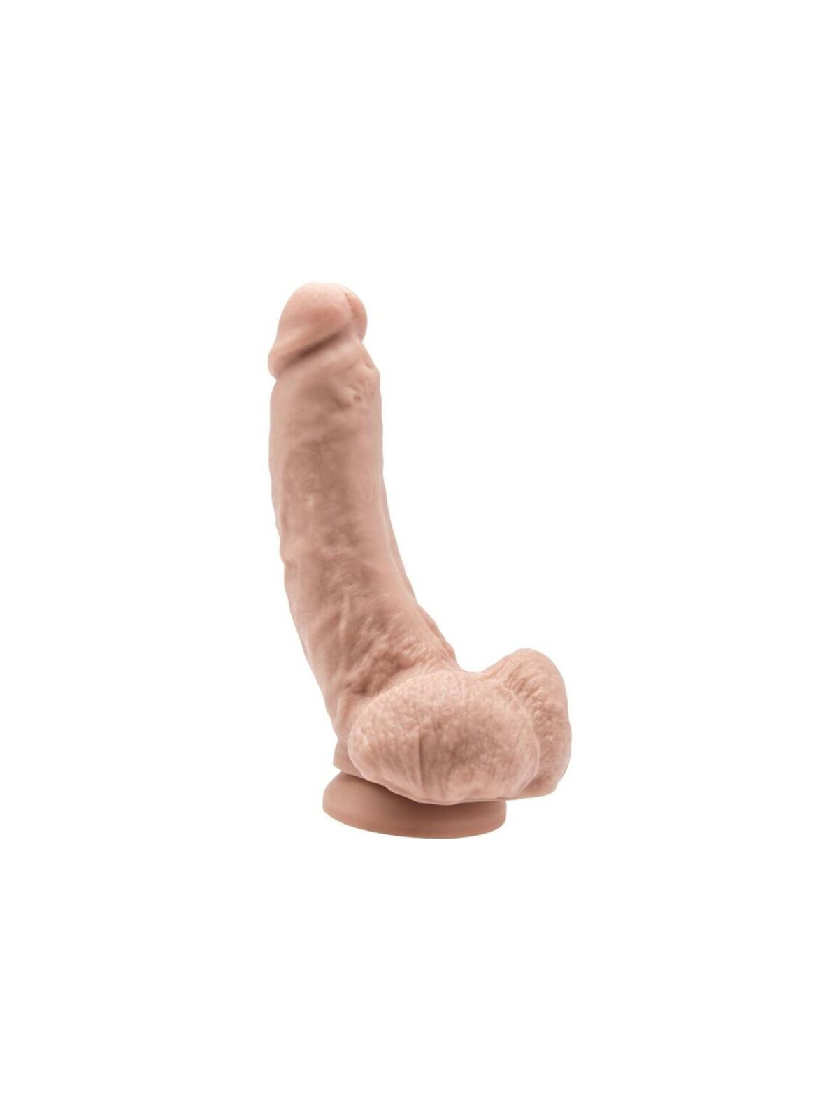 GET REAL - DILDO 20,5 CM CON PALLE DI PELLE