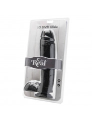 GET REAL - DILDO 25,5 CM CON SFERE NERO