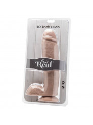 GET REAL - DILDO 25,5 CM CON PALLE DI PELLE