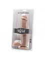 GET REAL - DILDO 25,5 CM CON PALLE DI PELLE