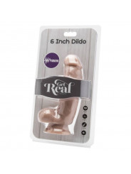 GET REAL - DILDO 12 CM CON VIBRATORE PER SFERE