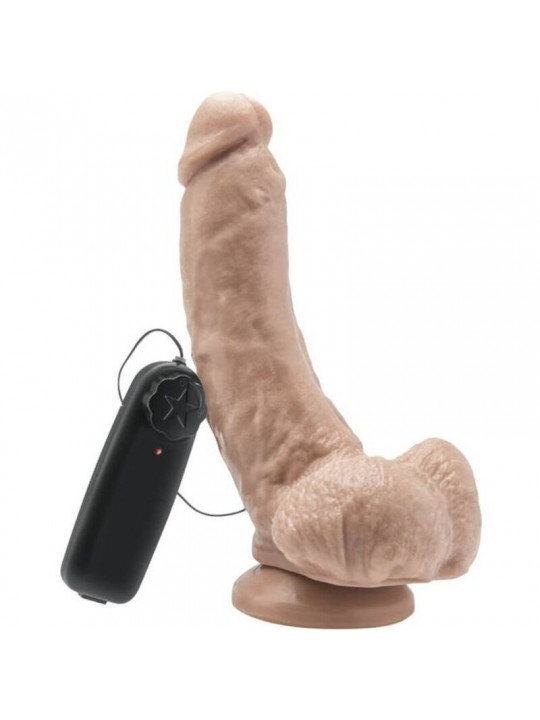 GET REAL - DILDO 20,5 CM CON VIBRATORE PER SFERE