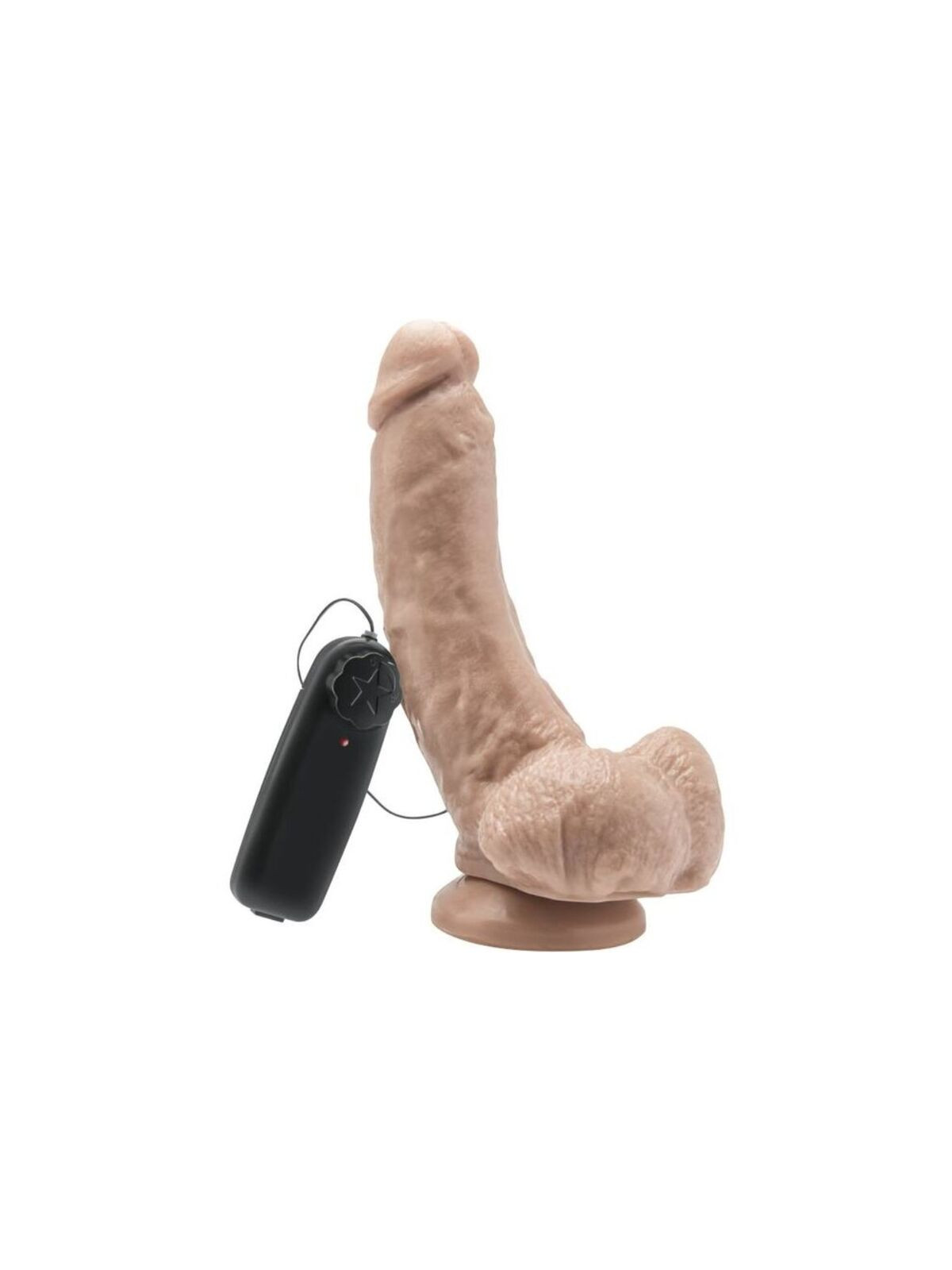 GET REAL - DILDO 20,5 CM CON VIBRATORE PER SFERE