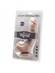 GET REAL - DILDO 20,5 CM CON VIBRATORE PER SFERE