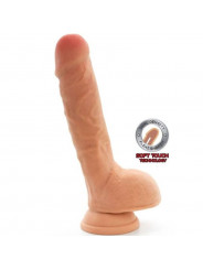 GET REAL - DILDO A DOPPIA DENSIT 25,5 CM PALLE DI PELLE