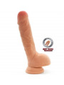 GET REAL - DILDO A DOPPIA DENSIT 25,5 CM PALLE DI PELLE