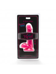 GET REAL - HAPPY DICKS DILDO 12 CM SFERE ROSA