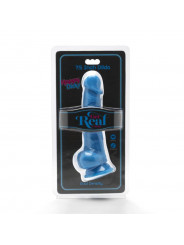 GET REAL - HAPPY DICKS 19 CM CON SFERE BLU