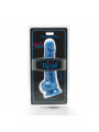 GET REAL - HAPPY DICKS 19 CM CON SFERE BLU