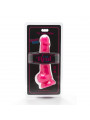 GET REAL - HAPPY DICKS 19 CM CON SFERE ROSA