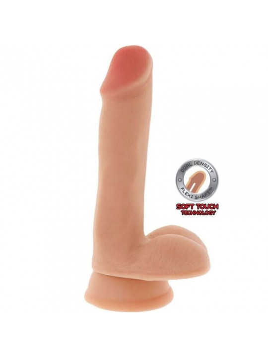 GET REAL - DILDO A DOPPIA DENSIT 17 CM PALLE PELLE