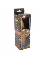 GET REAL - VIBRATORE ORIGINALE GOLD DICKER ORO