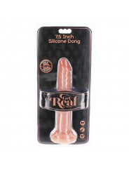 GET REAL - DONG IN SILICONE 19 CM PELLE