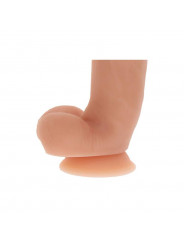 GET REAL - DILDO IN SILICONE 18 CM CON PALLE IN PELLE