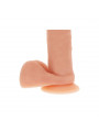 GET REAL - DILDO IN SILICONE 20,5 CM CON PALLE IN PELLE