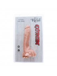 GET REAL - DILDO XXL ESTREMO 28 CM PELLE