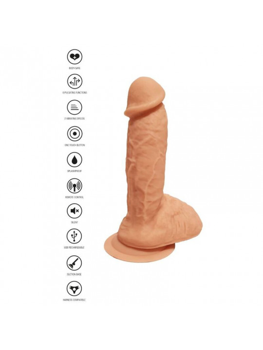 GET REAL - PELLE VIBRANTE PER DILDO IN SILICONE