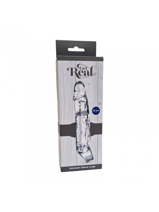 GET REAL - ESTENSIONE LUNGA 19 CM TRASPARENTE