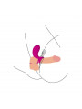 XOCOON - ANELLO STIMOLATORE DI COPPIA FUCSIA