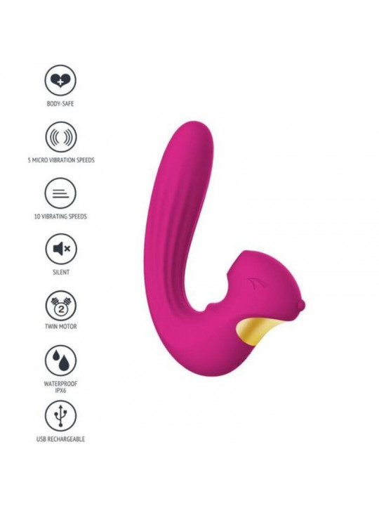 XOCOON - STIMOLATORE CELESTIAL LOVE VIBE FUCSIA