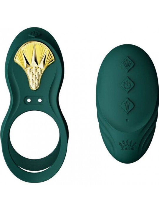 ZALO - ANELLO PER COPPIE VIBRANTI BAYEK VERDE