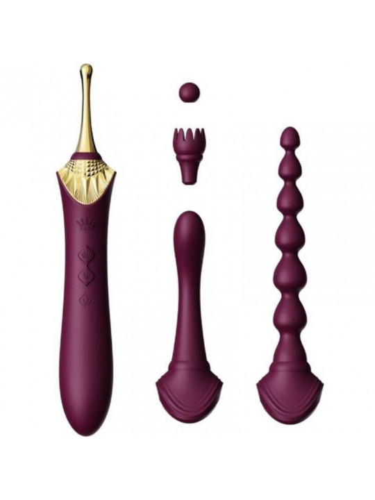 ZALO - BESS 2 CLITORAL MASSAGER PURPLE