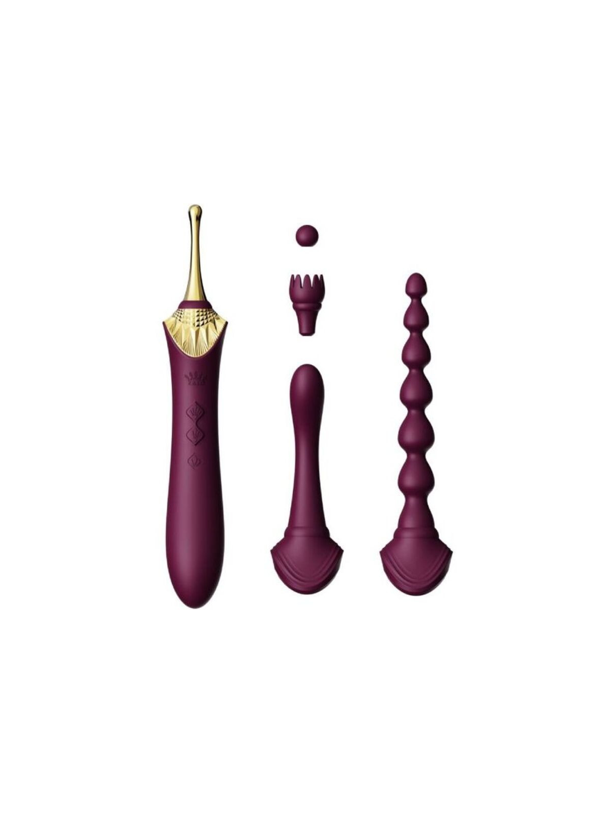 ZALO - BESS 2 CLITORAL MASSAGER PURPLE