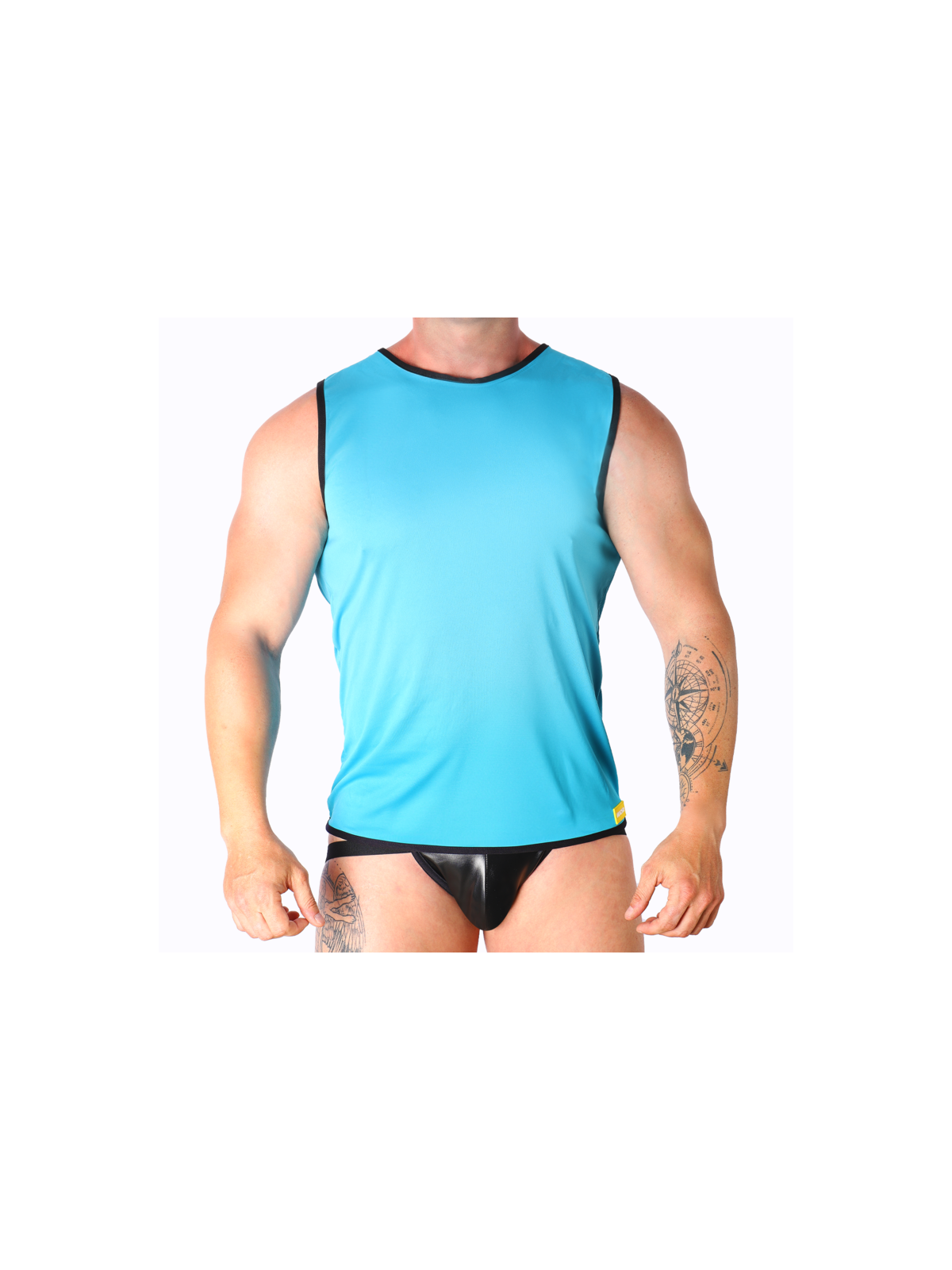 MACHO - T-SHIRT BLU L/XL