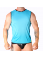 MACHO - T-SHIRT BLU L/XL