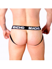 MACHO - MX27GR JOCK IN PELLE GRIGIO BEIGE M