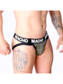 MACHO - MX27GR JOCK LEATHER GRIGIO BEIGE L