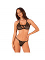 OBSESSIVE - SET CELIA NOIR 2 PEZZI XS/S