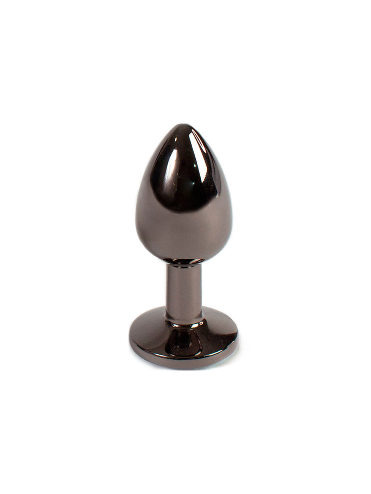 SECRETPLAY - BUTT PLUG GUNMETAL TAGLIA PICCOLA 7 CM