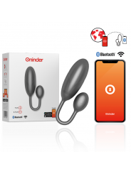 ONINDER - UOVO VIBRANTE DENVER NERO 7 X 2,7 CM APP. GRATUITA