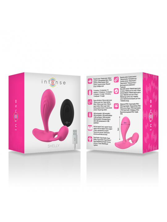 INTENSE - SHELLY PLUG TELECOMANDO ANALE ROSA