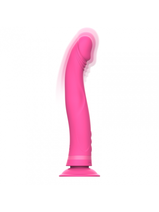 INTENSE - DILDO VIBRATORE IN SILICONE ROSA MICHELANGELO