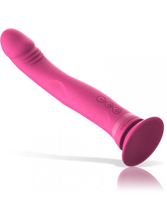 INTENSE - DILDO VIBRATORE IN SILICONE ROSA MICHELANGELO