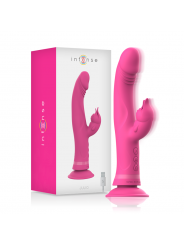 INTENSE - VIBRATORE JULIO RABBIT IN SILICONE ROSA