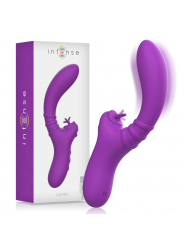 INTENSE - VIBRATORE FLESSIBILE HARRY CON LINGUA VIOLA