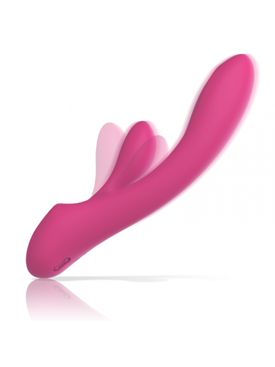 INTENSE - VIBRATORE LUIGI RABBIT SILICONE LIQUIDO ROSA