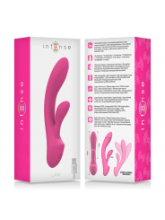 INTENSE - VIBRATORE LUIGI RABBIT SILICONE LIQUIDO ROSA