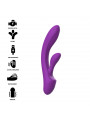 INTENSE - VIBRATORE LUIGI RABBIT SILICONE LIQUIDO VIOLA