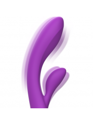 INTENSE - VIBRATORE LUIGI RABBIT SILICONE LIQUIDO VIOLA