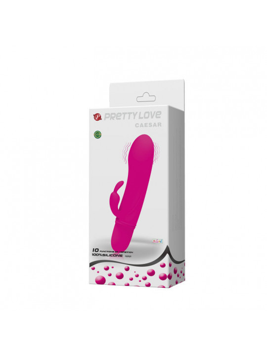 PRETTY LOVE - FLIRTAZIONE VIBRATORE CON CONIGLIO CAESAR